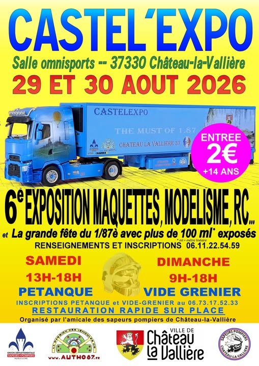 affiche Château la Vallière, 2026